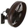 Lucci Air Retro Wandventilator Breeze Wall in Bronze mit Fernbedienung.
