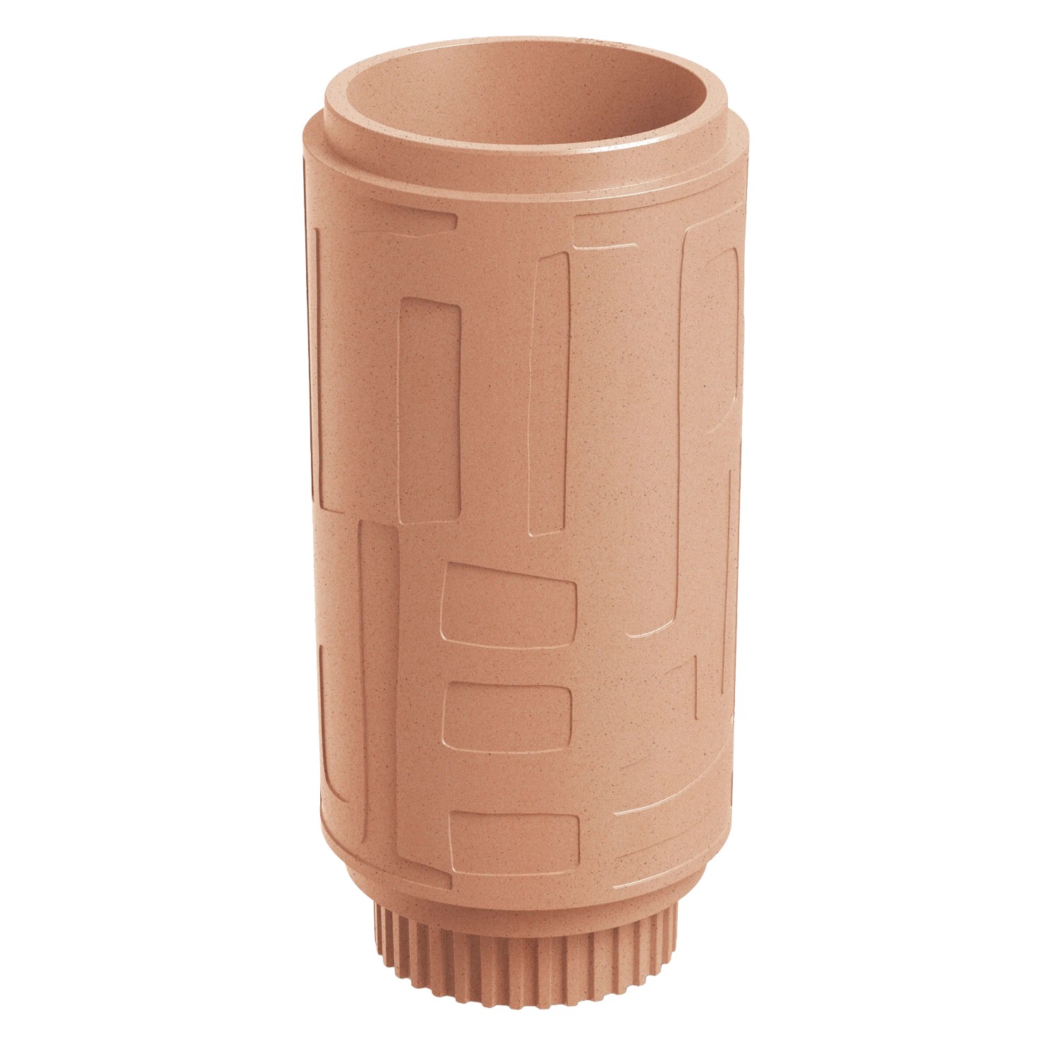 Prosperplast Blumentopf Folka Hoch Ø 30 cm x 62 cm Terrakotta