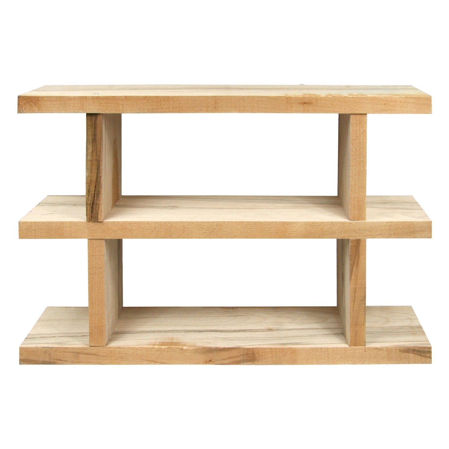 Rustikales Massivholzbrett Buche, geschliffen, 80 cm, für Regalböden und Möbelbau.