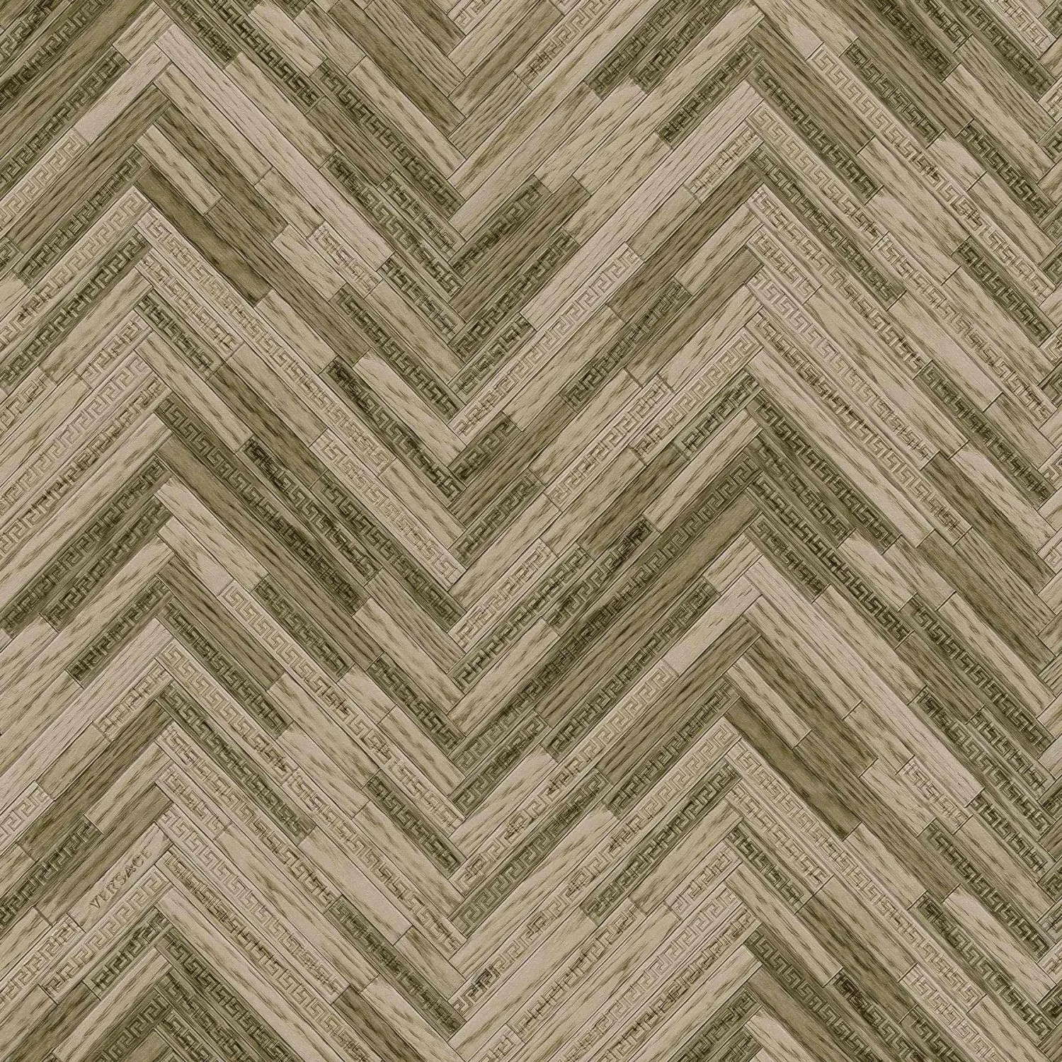 Bricoflor ausgefallene Tapete in Holzoptik in Braun Beige Holz Vliestapete günstig online kaufen