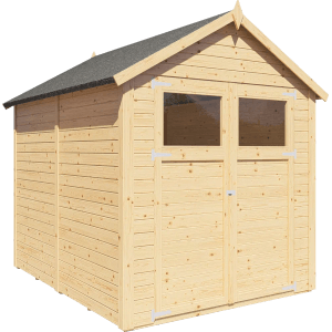 Bertilo Holz-Gartenhaus Sylt 180 cm x 238 cm Natur FSC®