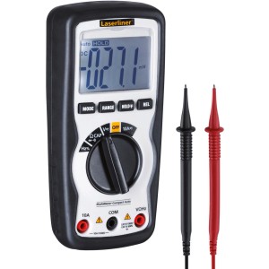 Laserliner MultiMeter-Compact mit Messspitzen, ein digitales Prüfwerkzeug für präzise Messungen.
