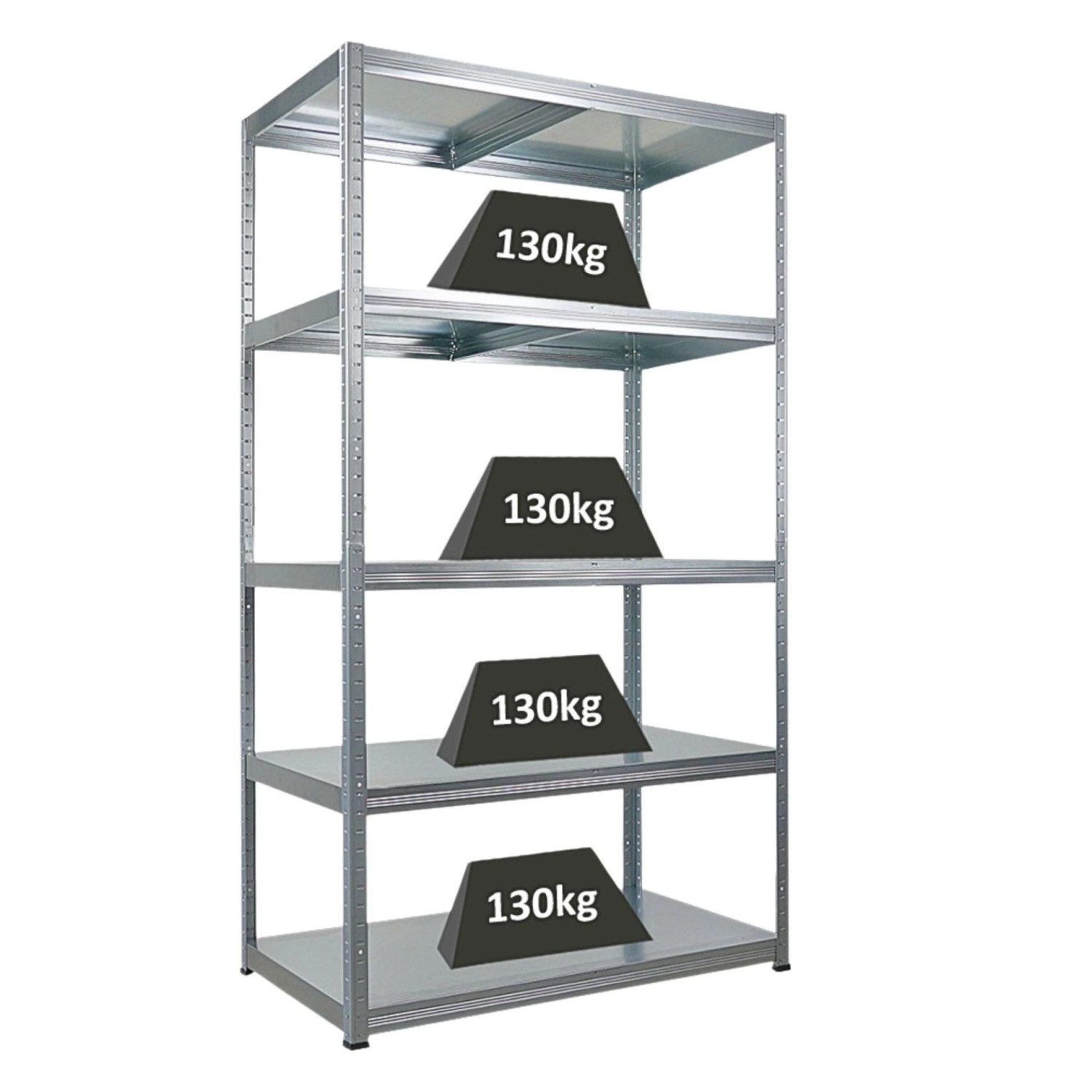 PROREGAL Schwerlastregal Steel Eagle HxBxT 180x100x60cm Fachlast 130kg Verz günstig online kaufen