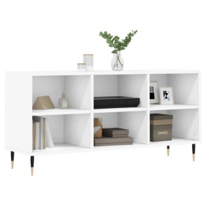 vidaXL TV-Schrank Weiß 103,5x30x50 cm Holzwerkstoff 826980