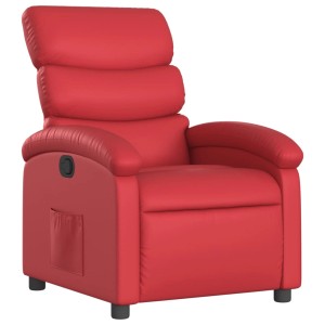 vidaXL Relaxsessel Rot Kunstleder 371718
