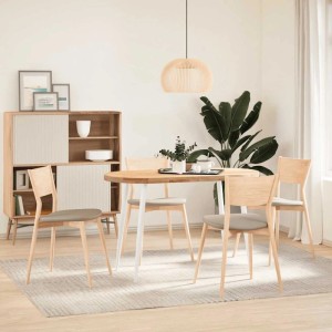 4er-Set vidaXL Möbelbeine, konisch, weiß, 72-73 cm, Stahl für Konsolentisch.