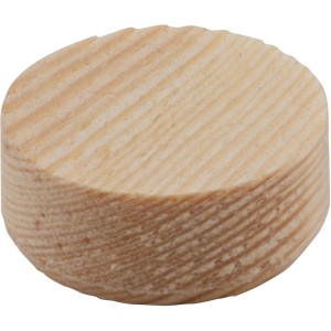 Wolfcraft Konusplättchen, Ø 30mm, aus hellem Kiefernholz für Holzdübel.