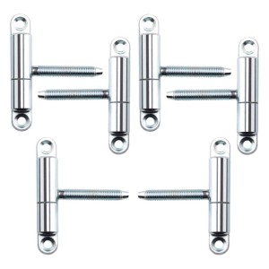 SOTECH 6 Stück Türband Einbohrband 15 x 83 mm mit Zapfen M8 x 50 mm Verzinkt