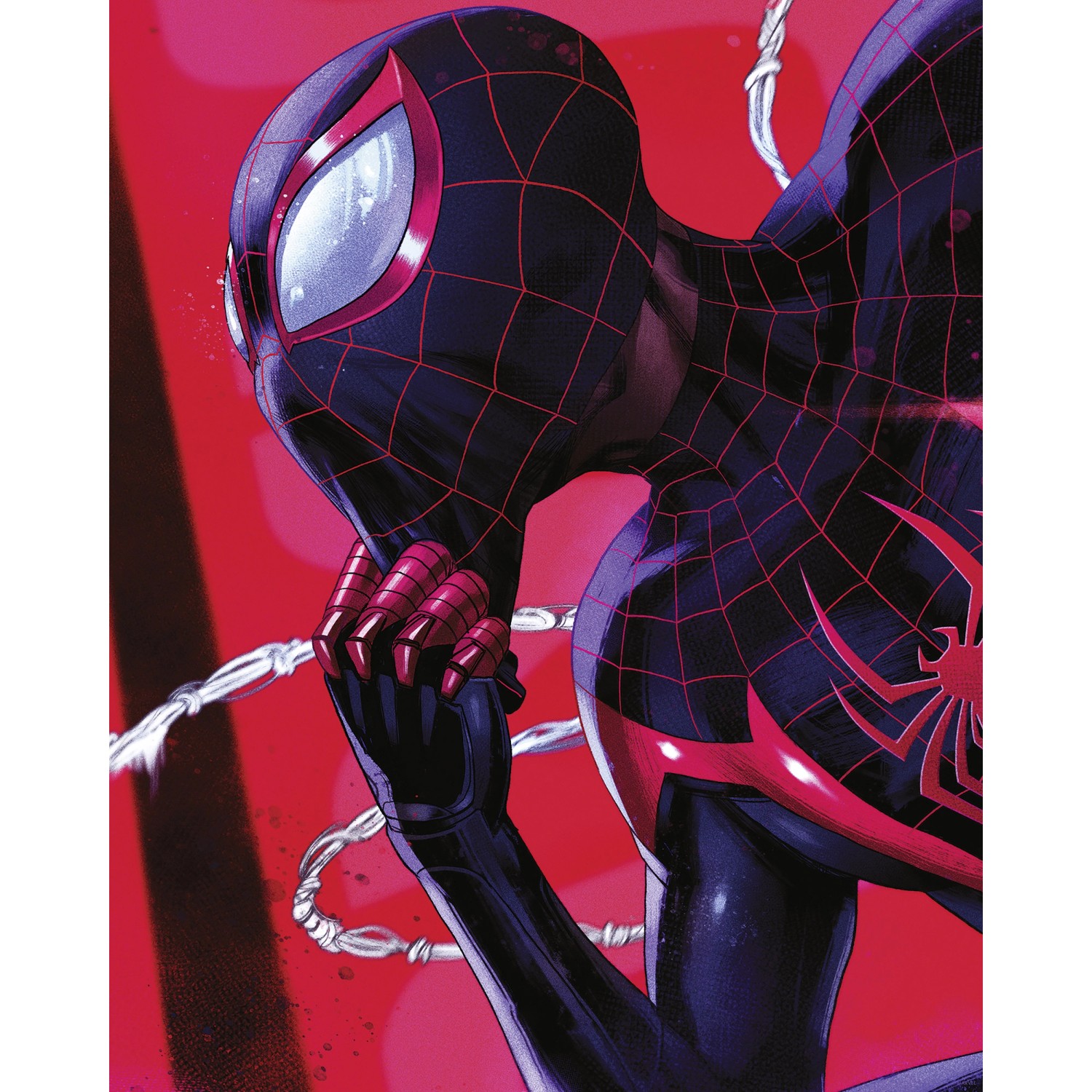 Komar Wandbild Marvel Spider-Man Pondering 40 cm x 50 cm Rot günstig online kaufen