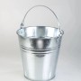 Westfalia Zinkeimer-Set 5-Teilig Verzinkt aus Metall Silber_5