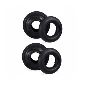 Relaxdays Sackkarrenreifen Set mit Schlauch 3.00-4 26 cm 800 g
