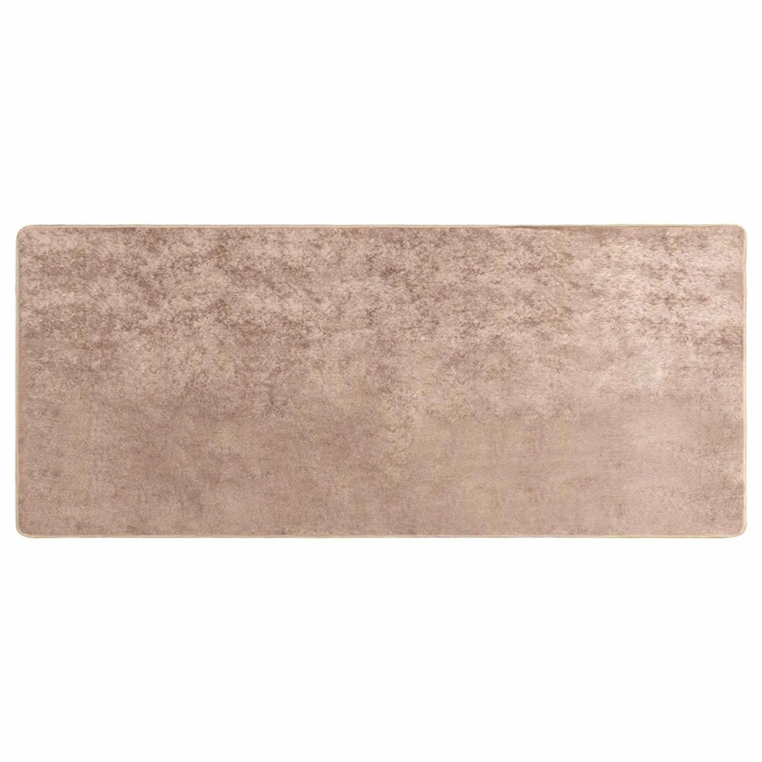 vidaXL Teppichläufer MARSA Sand 100 x 200 cm Polyester und PVC 42023120