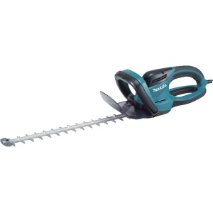 Makita Elektro-Heckenschere UH5580, 670 W, 55 cm Messerlänge, für präzise Heckenschnitte.