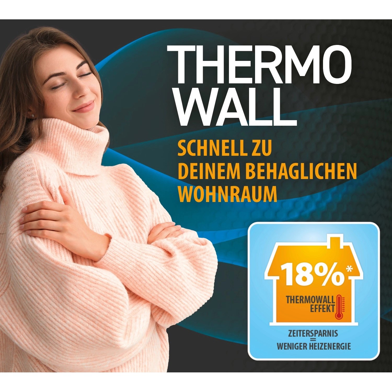 AS-Creation Thermowall Vliestapete in Weiß: Spart Heizkosten und sorgt für ein behagliches Raumklima.