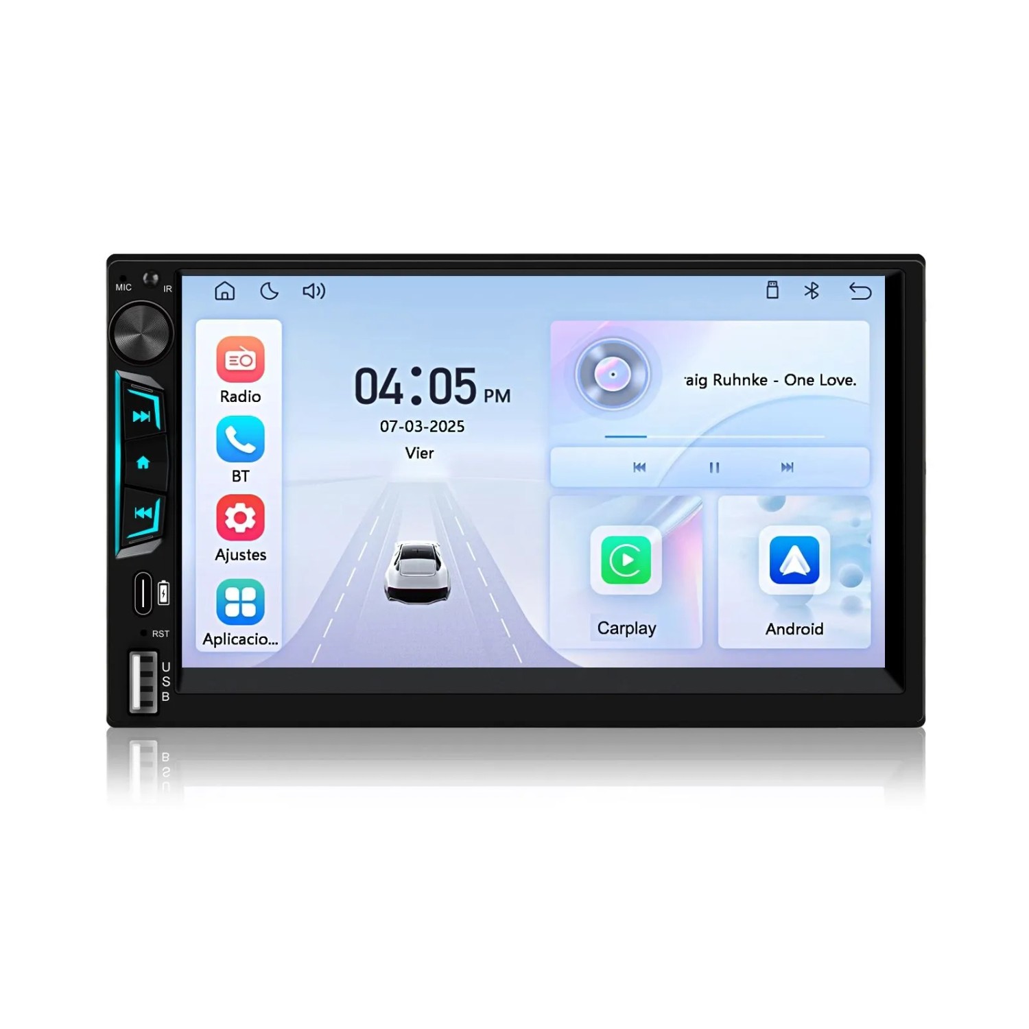 Junsun 2 Din Carplay FM Kamera