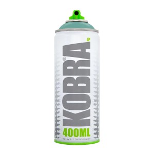 Kobra LP Buntlack Spray, 400ml, Türkis Matt. Sprühdose für DIY-Projekte.