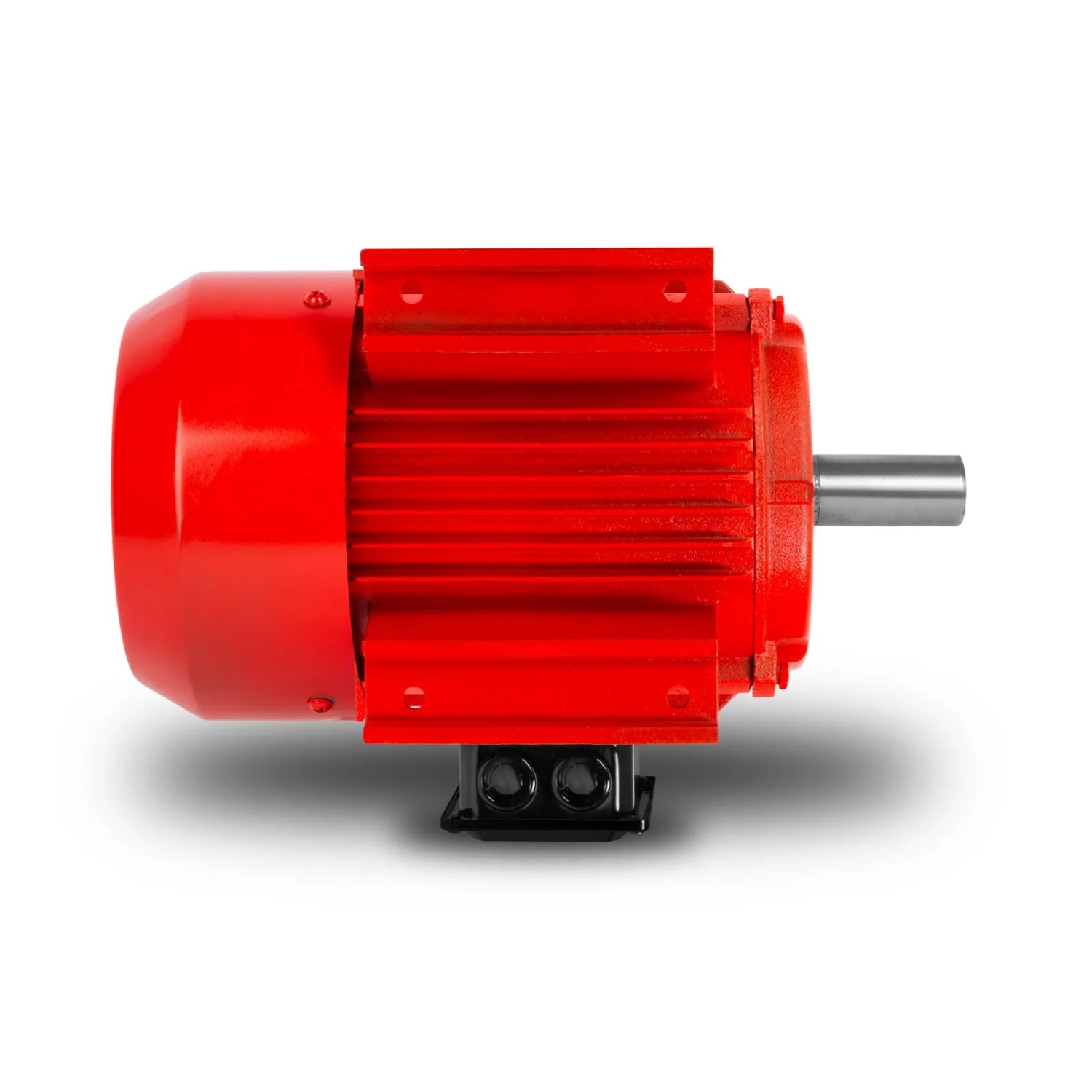 Roter EBERTH Elektromotor 400V, 5,5kW, 2900 U/min, für Zubehör Akkugeräte.