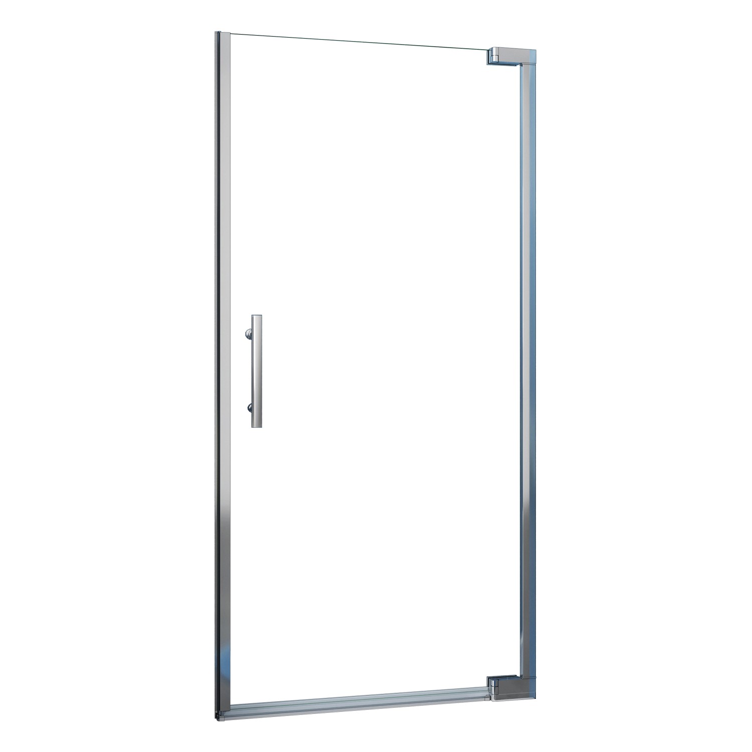 AICA Pendeltür 100x185cm Duschabtrennung Duschwand Drehtür Nischentür 8mm N günstig online kaufen