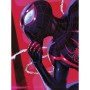 Komar Wandbild: Marvel Spider-Man in Rot, 30x40 cm, zeigt den Helden in nachdenklicher Pose.