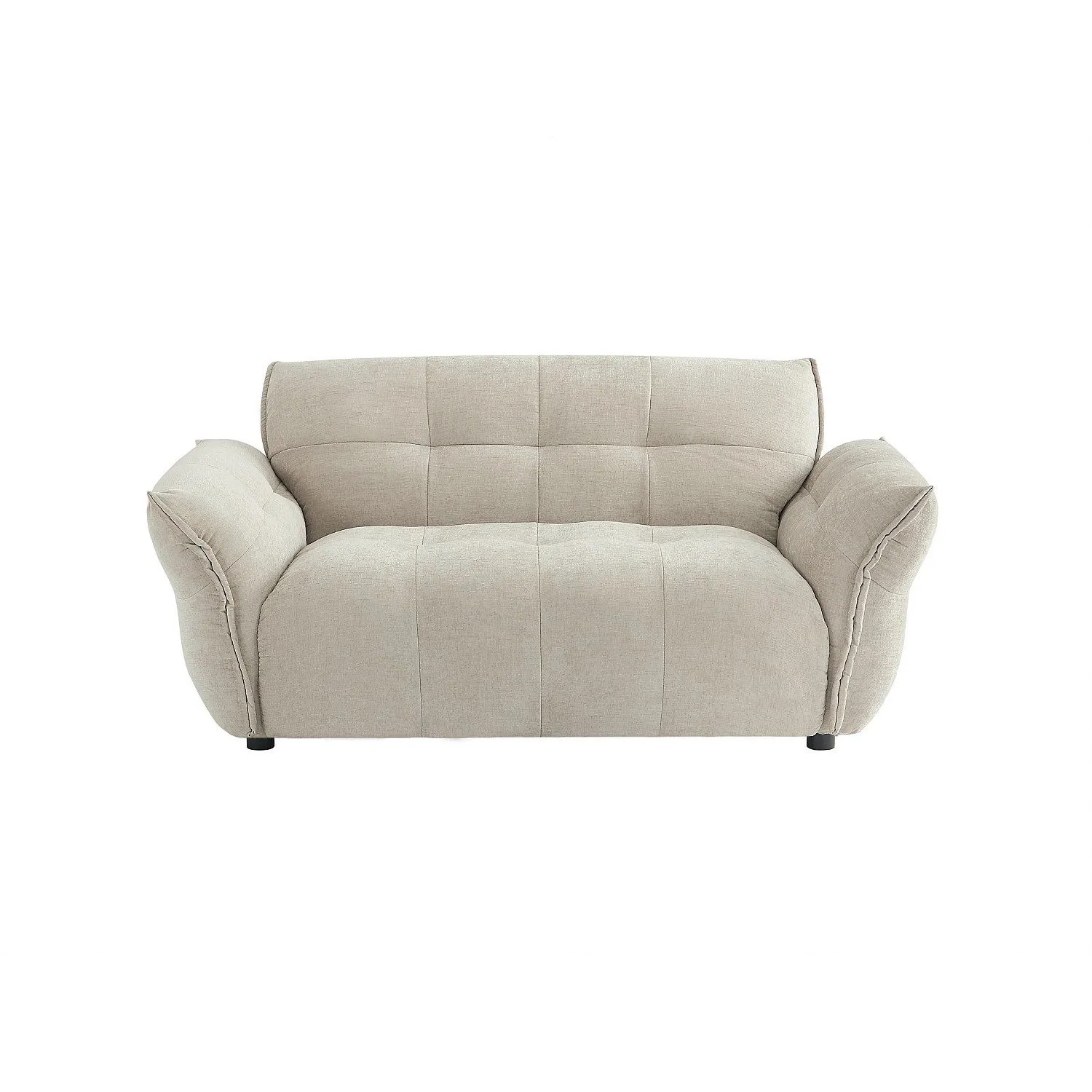 Vente-unique Sofa Ohne Schlafmöglichkeit Napizo Beige 170 cm