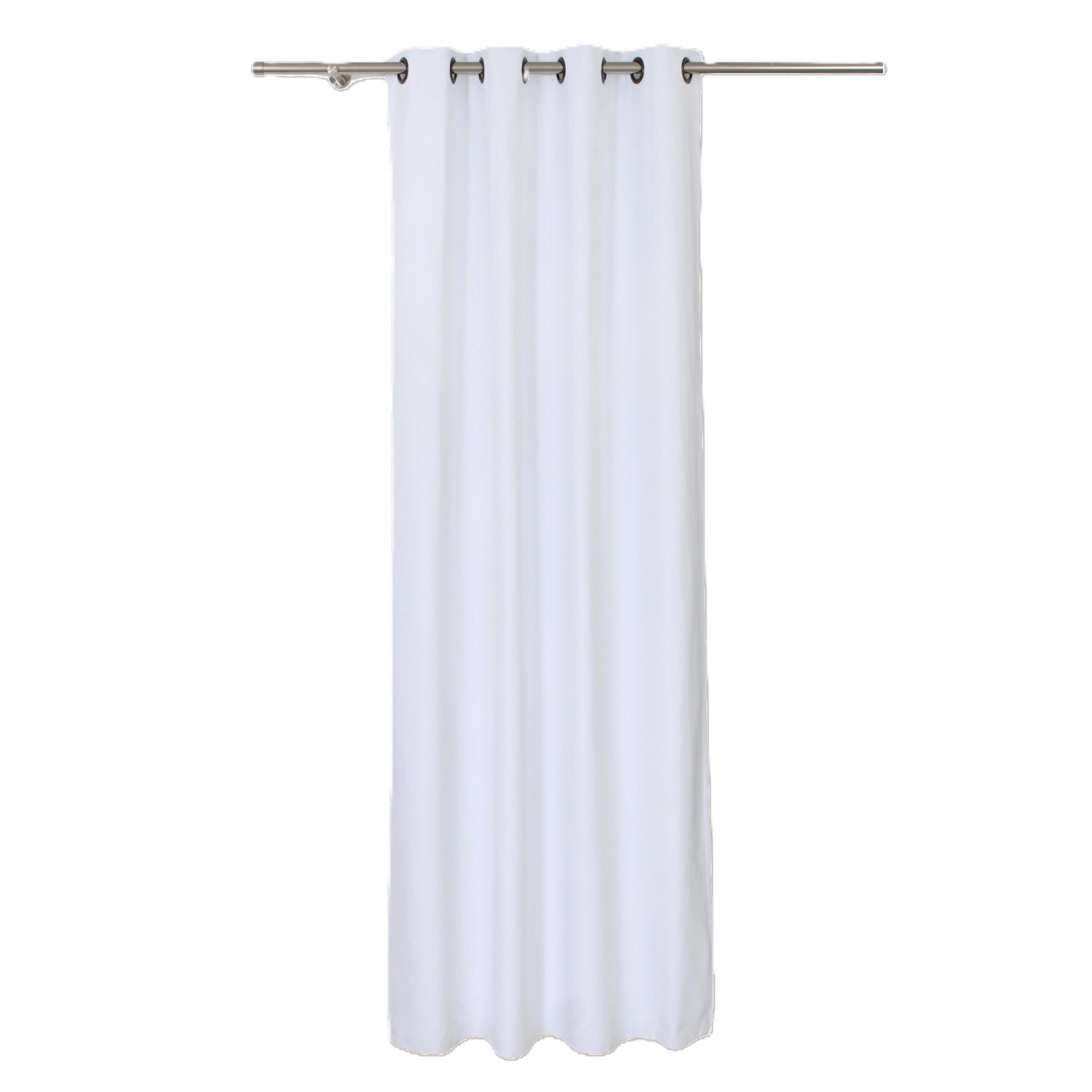 Moondream Wärmeschutzvorhang Cocoon mit Ösen 135 cm x 250 cm Weiß günstig online kaufen