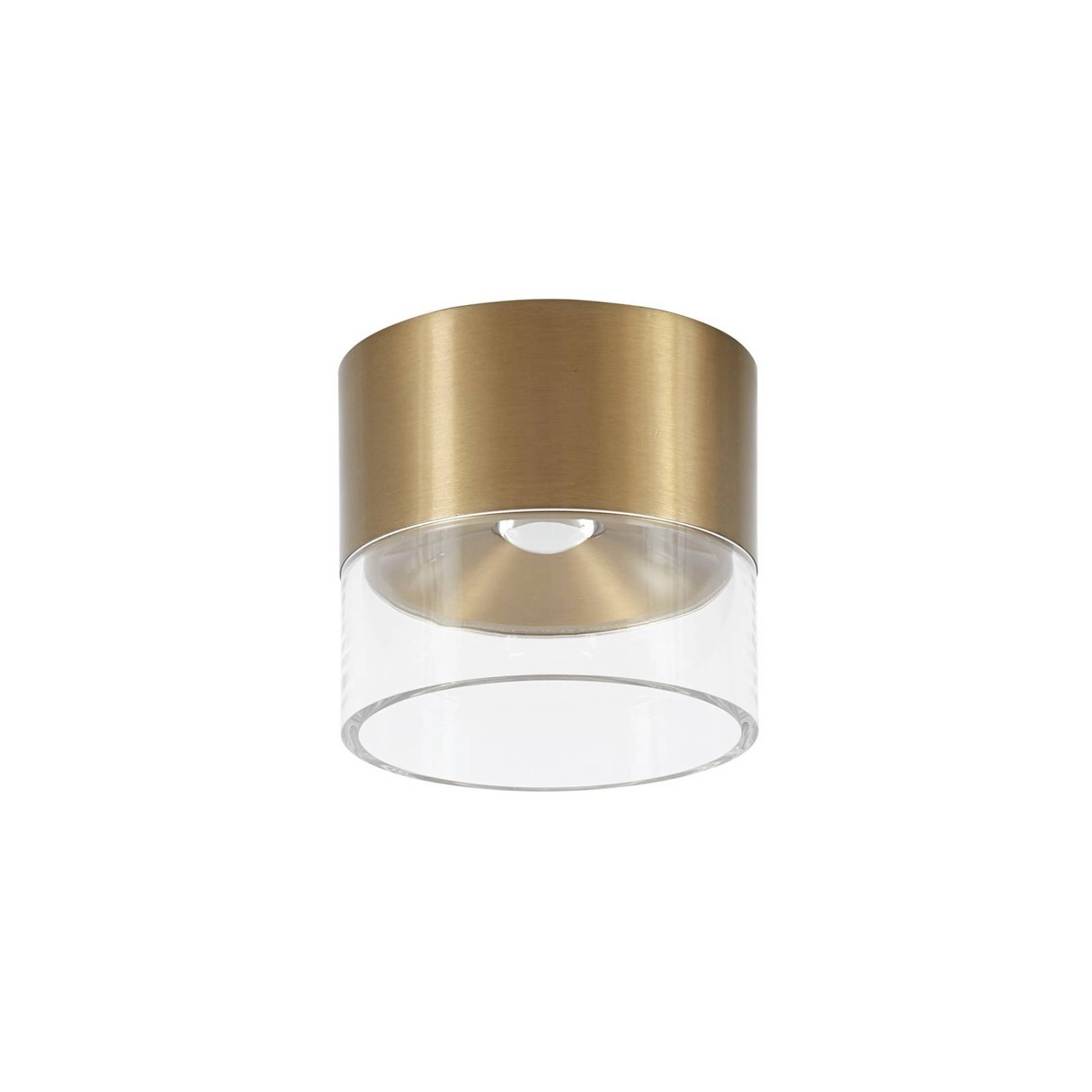 Lindby LED Deckenleuchte Dalila 10030240 Modern in Gold Messing aus Alumini günstig online kaufen