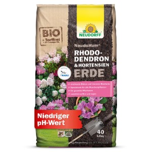 Sack Neudorff NeudHum Rhododendron- und HortensienErde, torffrei, 40 l.