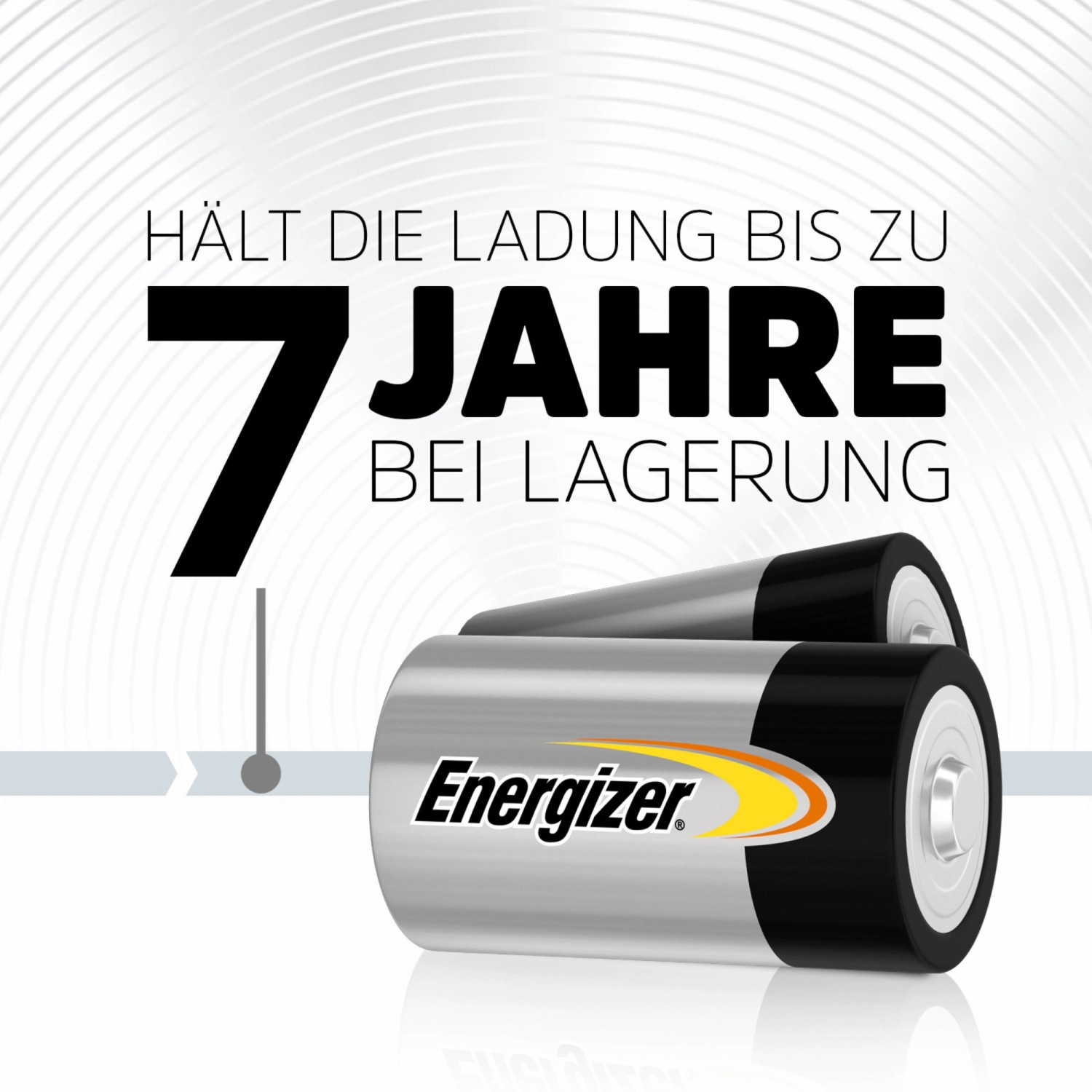 Energizer Alkaline Power D Mono Batterien, 2er-Pack. Zuverlässige Alkali-Batterien für Geräte des täglichen Bedarfs.