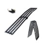 TRUTZHOLM 1 x Auffahrrampe 230 cm Traglast 680 kg Klappbar Schwarz