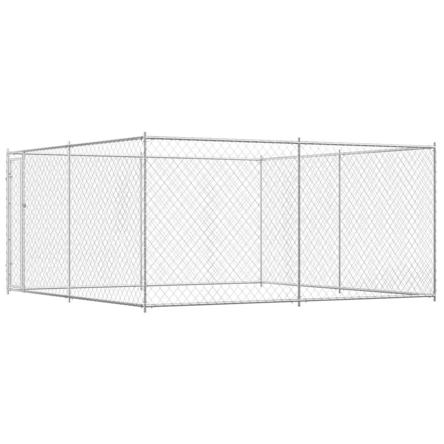 vidaXL Outdoor-Hundezwinger 383x383x185 cm 145028