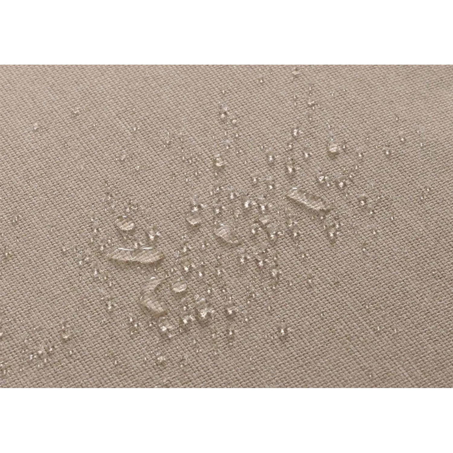 Proregal 2er-Set Aluminium-Gartenstuhl HxBxT 82x61x57 cm Sitzhöhe 50cm Olefin Seilgeflecht Rope Creme Kissen Hellbraun Outdoor Stuhl Armlehne_3