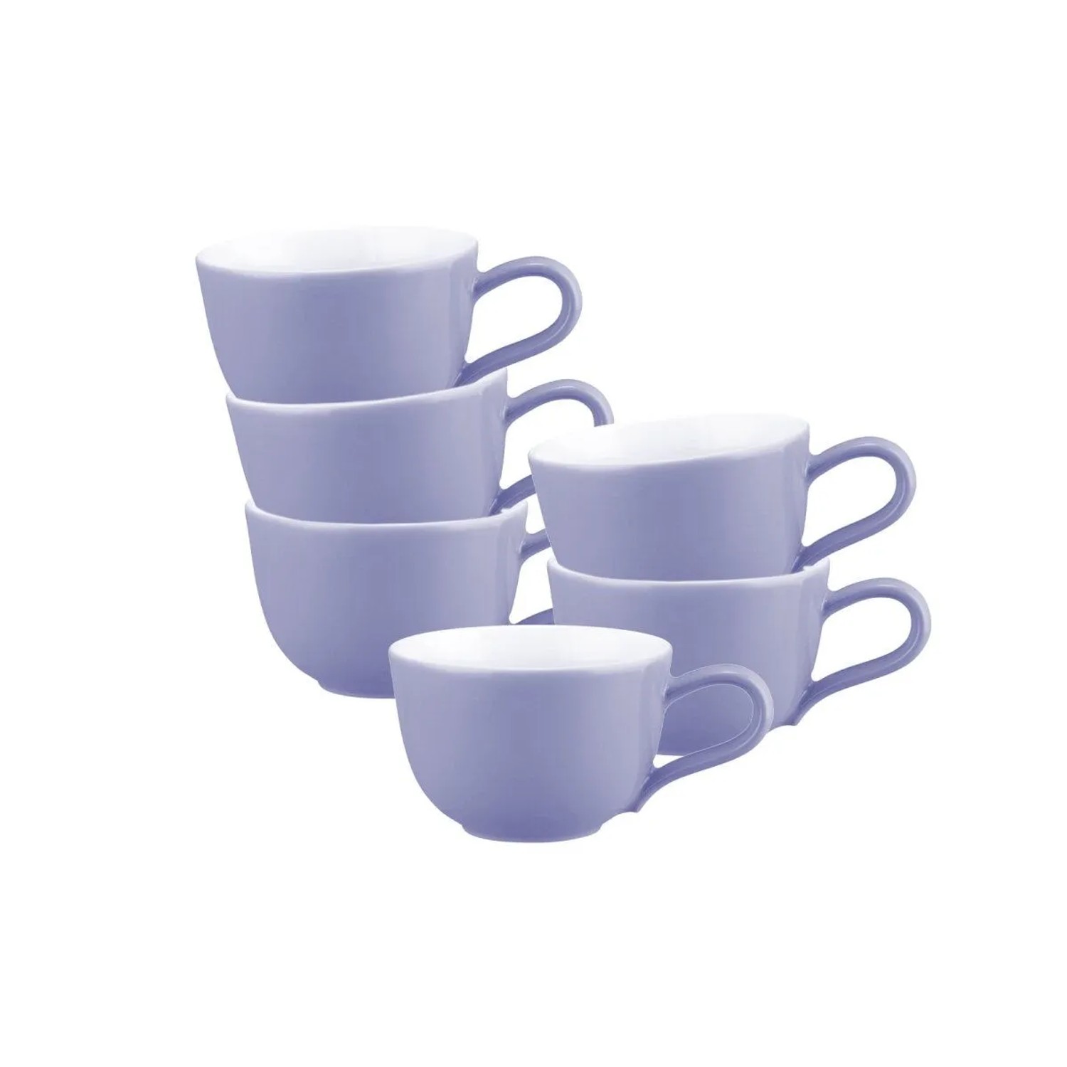 Seltmann Weiden Liberty Pure Colors Espressotasse 90 ml 6er Set Grape Purple
