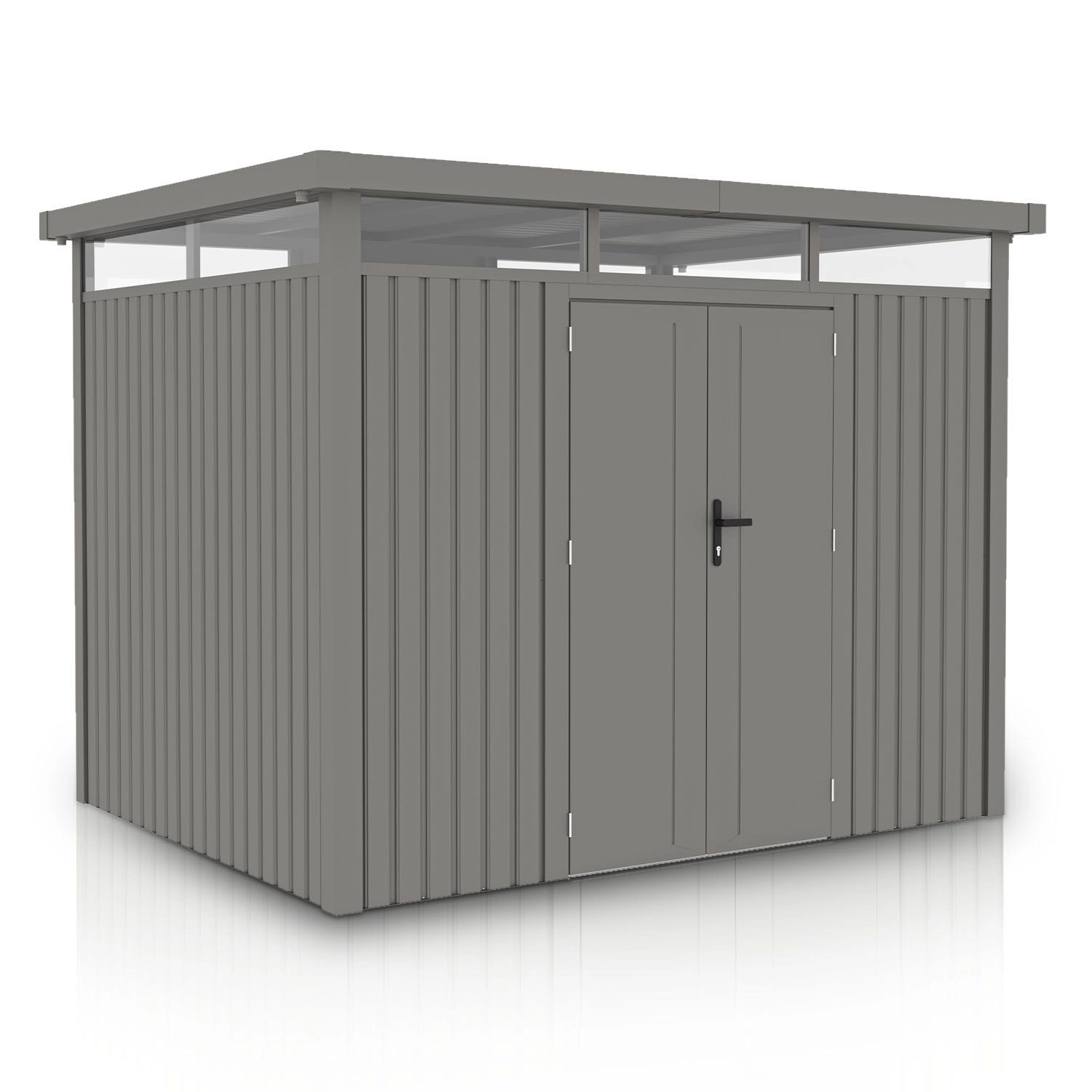 Juskys Gerätehaus Luzern 6,8 m² Taupe günstig online kaufen