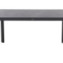 Rechteckiger Siena Garden Gartentisch Silva in Titan, 90x137,5 cm, ideal für den Garten.