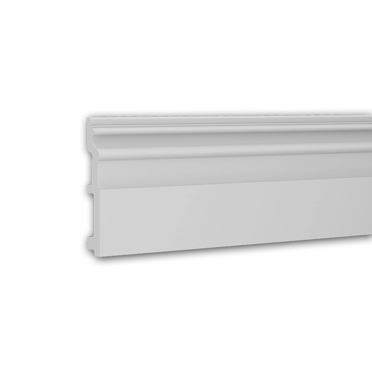 PROFHOME 653113 Sockelleiste Fußleiste Zierleiste Stuckleiste 2 m 200 cm x günstig online kaufen