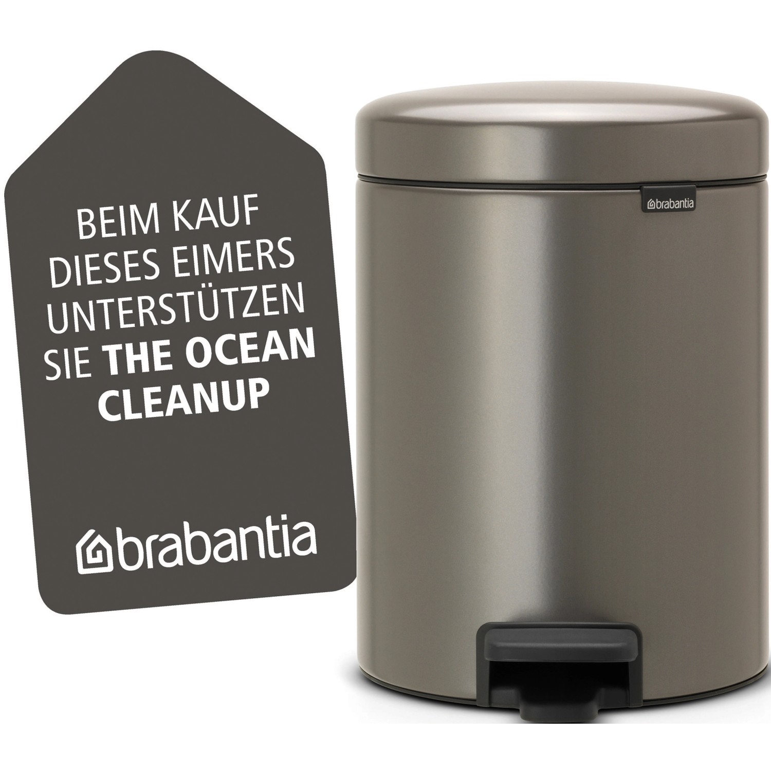 Brabantia Treteimer NewIcon 5 l Platinum günstig online kaufen