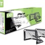 Set aus 2 schwarzen EXIT Pico Fußballtoren (90x60cm) aus Stahl. Ideal für Spiel & Spaß.