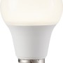 E27 LED-Lampe in Glühlampenform, 8,5 W, kaltweißes Licht.