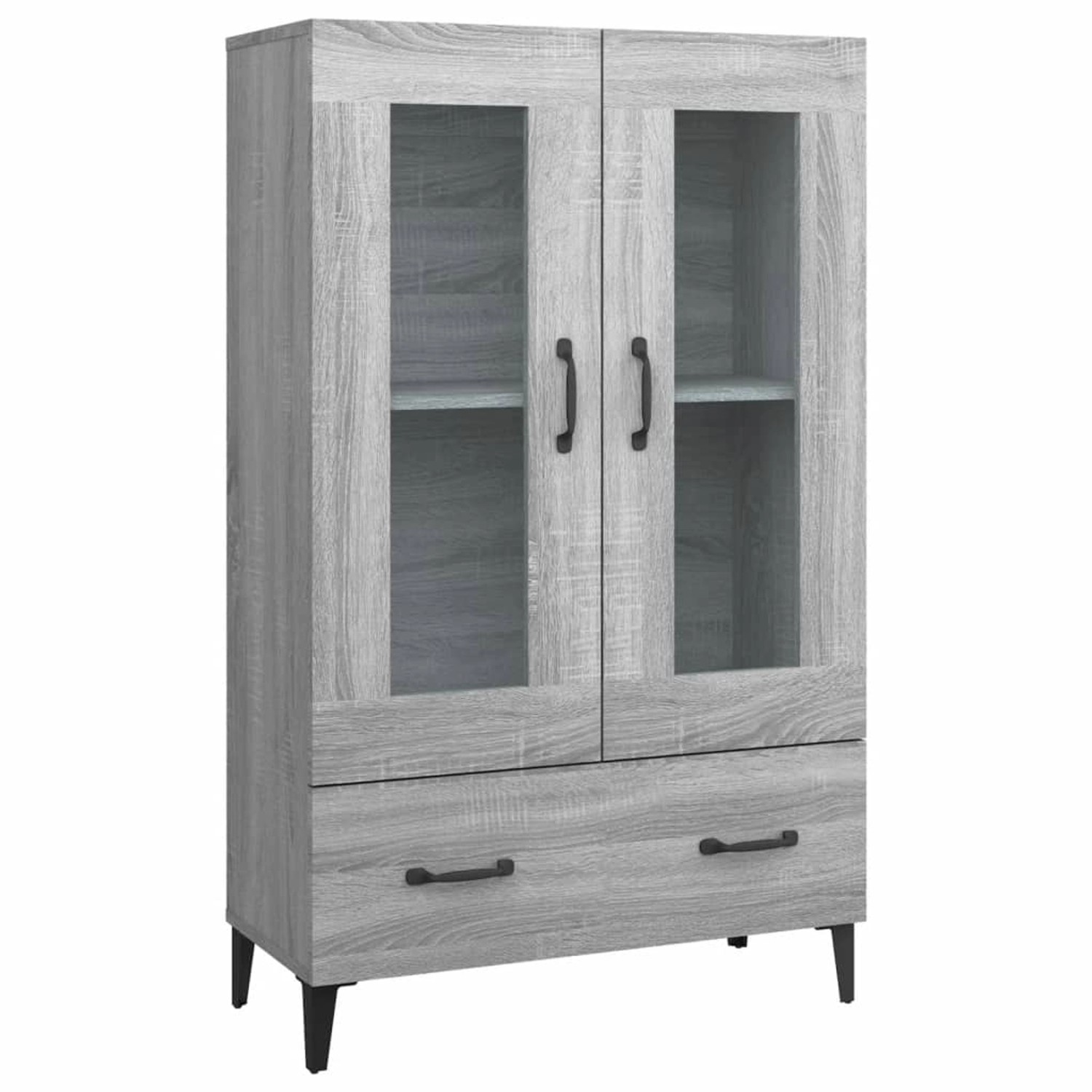 vidaXL Highboard Grau Sonoma 70x31x115 cm Holzwerkstoff 817481 günstig online kaufen