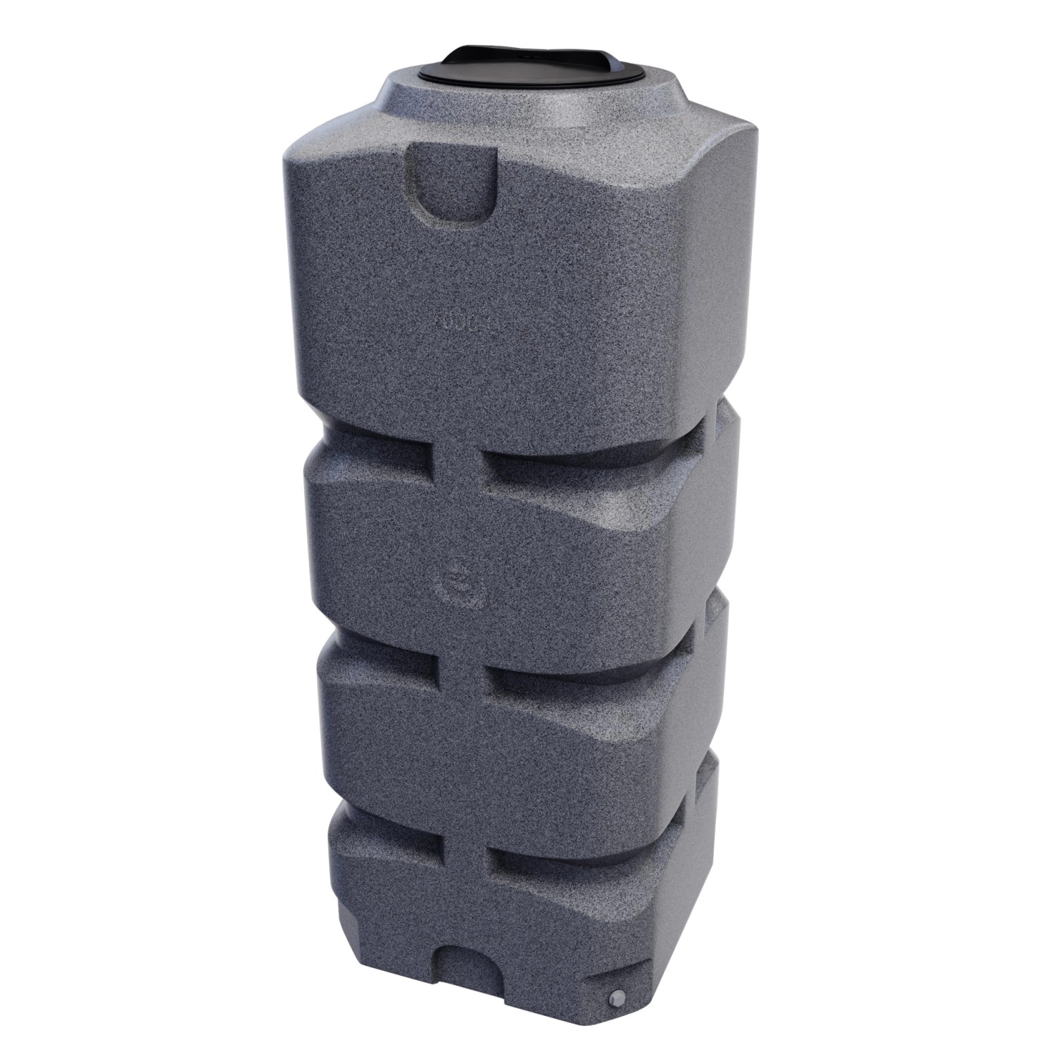 KMND 1000L Quadratisch Trinkwasser Wassertank Marmoriert