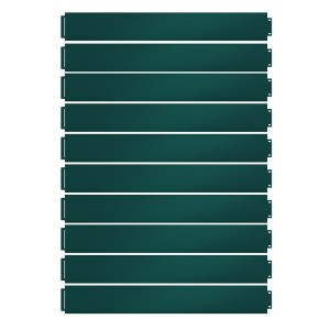OK-Living Rasenkanten, 10 Stück, grün, 100x18cm, zur Beetbegrenzung im Garten.