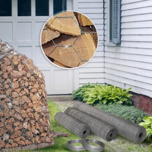 Drahtzaun (13mm) als Schutz für Garten/Kleintiere & Rollen Drahtzaun Zubehör für Zaunbau