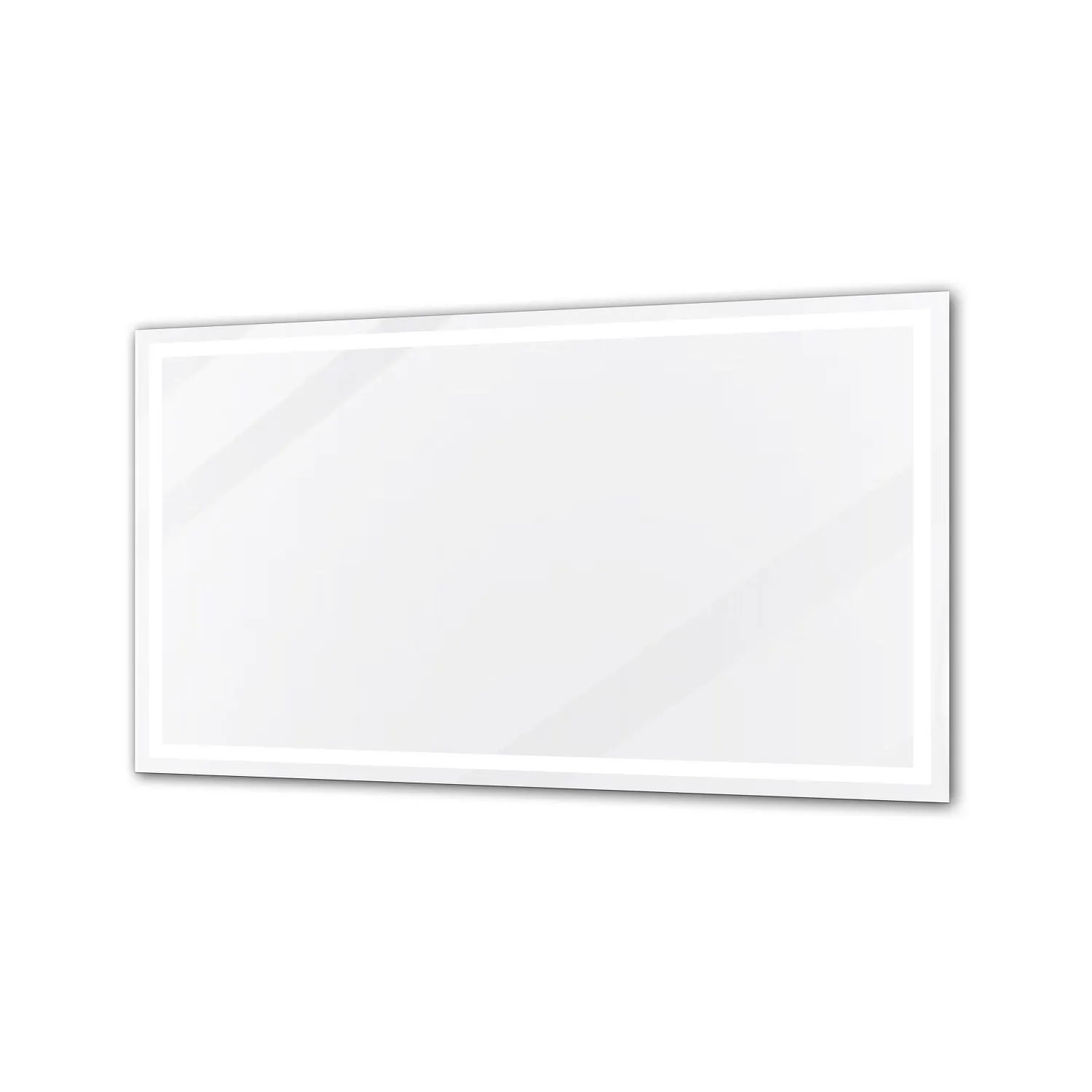 Duschparadies Badspiegel mit Beleuchtung 70x50cm LED Spiegel mit Kippschalter Beschlagfrei WarmweißNeutralweißKaltweiß