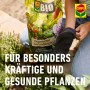 Compo Bio Gartendünger 5kg Sack, organisch für gesunde Pflanzen.