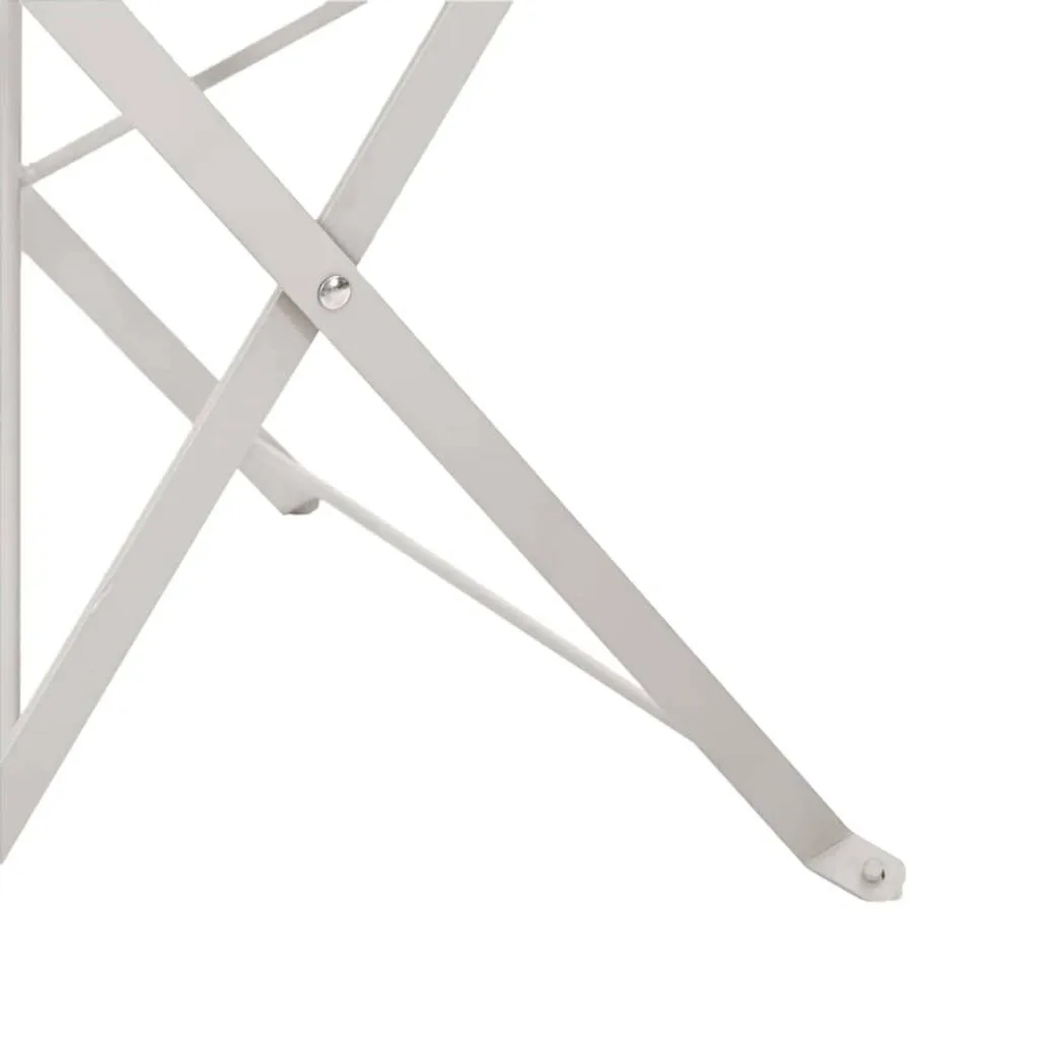 vidaXL Garten Klappstuhl 2 Stk Beige 42 x 46 x 82cm Stahl 42002959_8