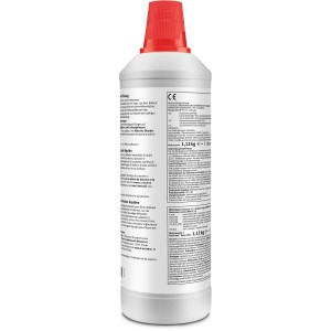 Flasche Blumen-Dünger, 1 Liter, für Zierpflanzen und Grünpflanzen.