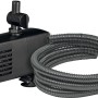 Ubbink Pumpe/Schlauch-Set Decor Pond Xtra, 600 l/h, schwarz, für Wasserspiele.