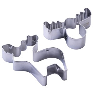 Zenker Ausstecher-Set Elch Silber 2-teilig