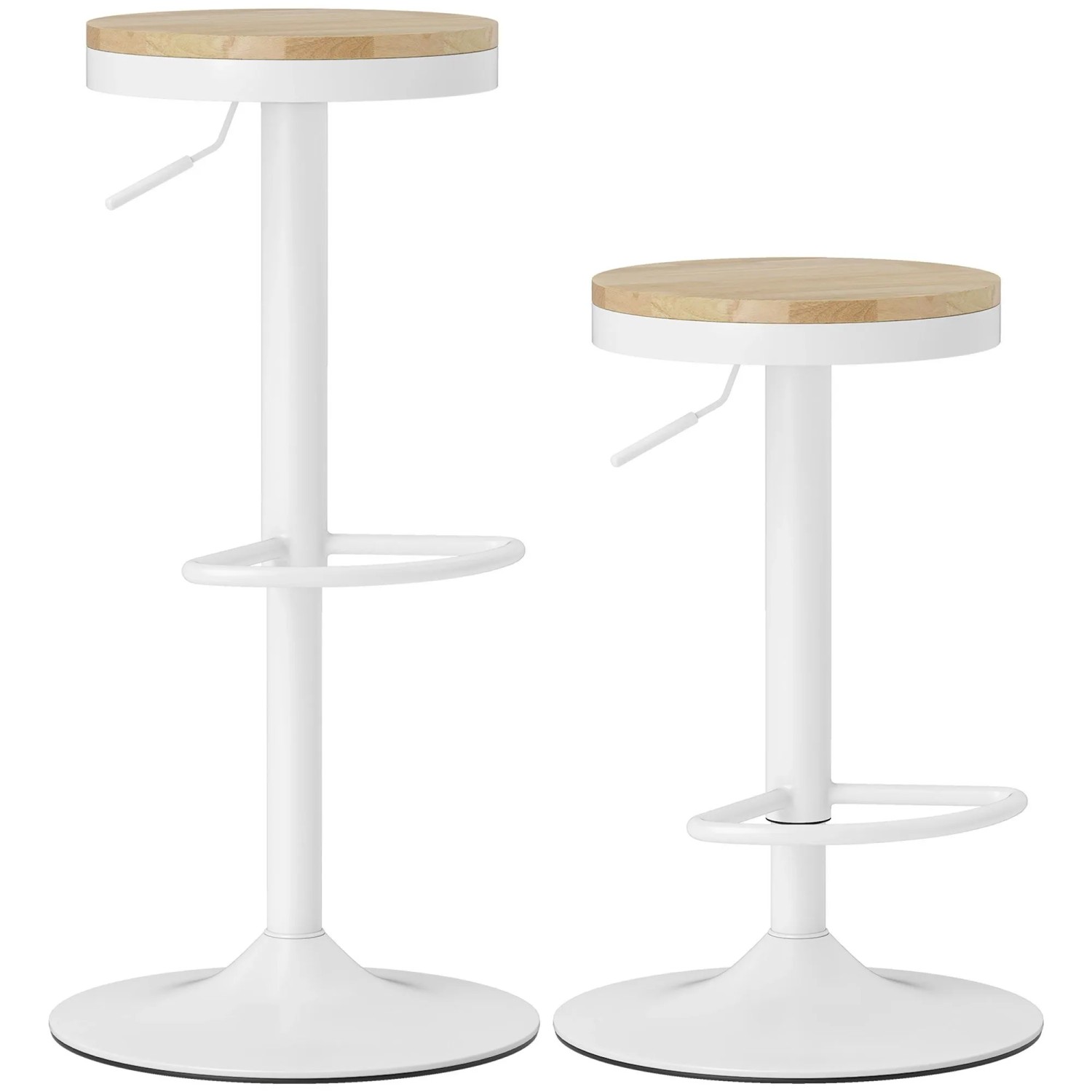 HOMCOM-Barhocker-38,5cm x 38,5cm x 80cm