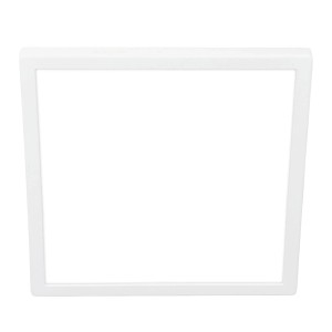 Briloner LED-Bad-Deckenleuchte Kada Neutralweiß 29,5 cm x 29,5 cm x 2,8 cm Weiß